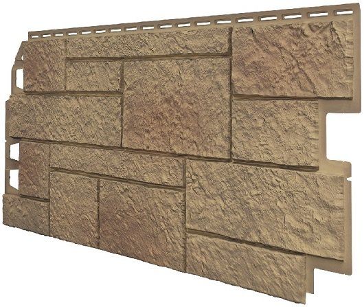 Фасадная панель VOX Sandstone (Сандстоун) светло-коричневого цвета купить в Тольятти