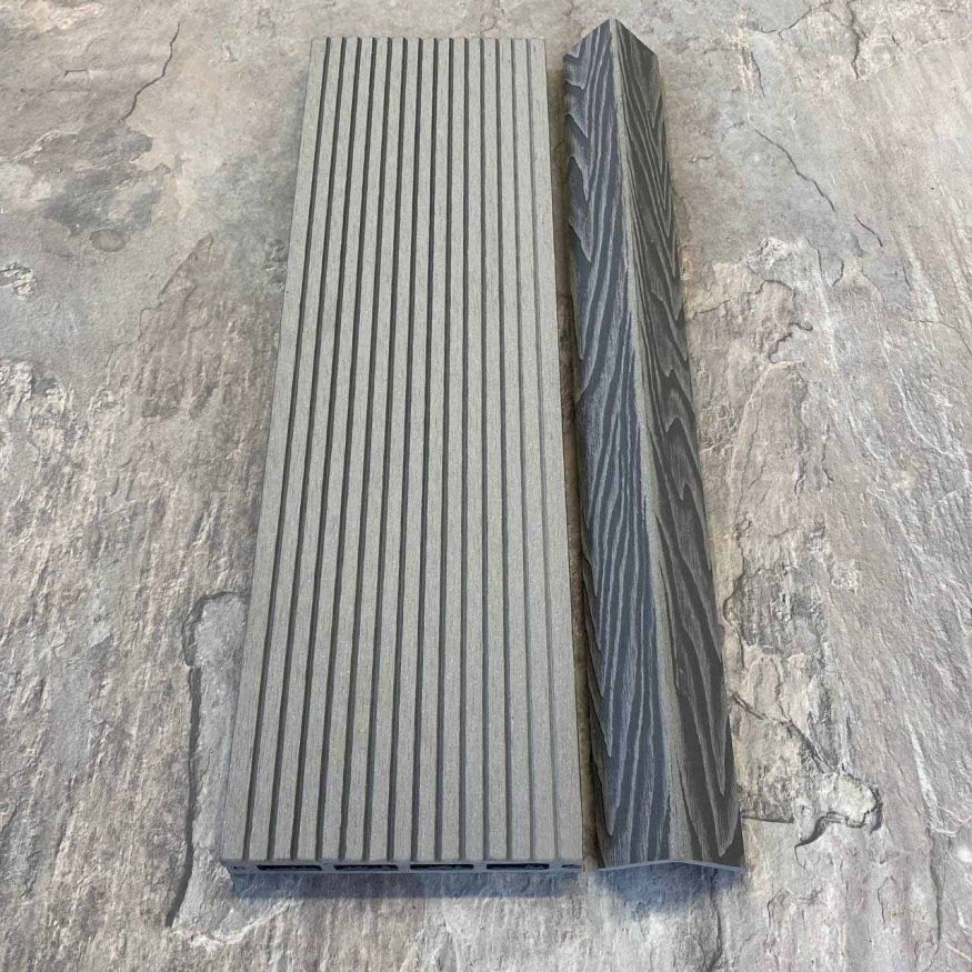 Террасная доска ДПК EasyDecking, Wood-X, Серый купить в Тольятти