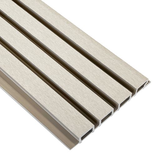 Фасадная реечная панель EasyDecking, Wood-X, Бежевый купить в Тольятти