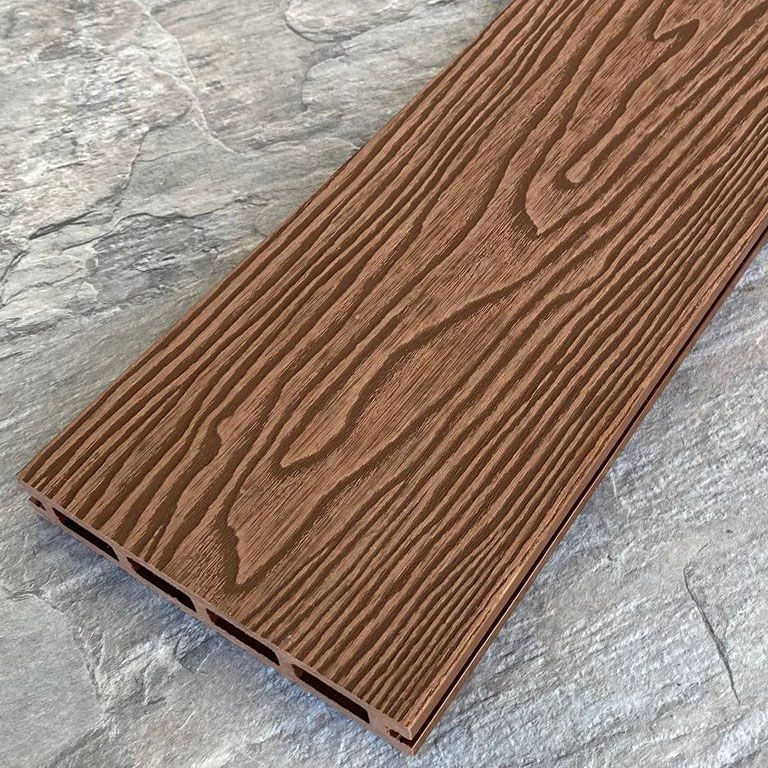 Террасная доска ДПК EasyDecking, Wood-X, Коричневый купить в Тольятти