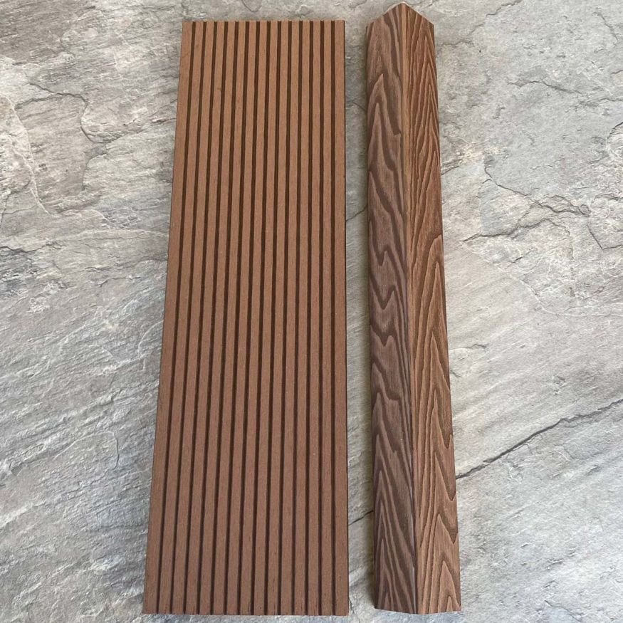Террасная доска ДПК EasyDecking, Wood-X, Коричневый купить в Тольятти