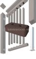 Крепление балясины Savewood купить в Тольятти