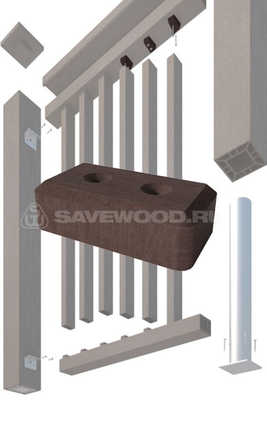 Крепление балясины Savewood купить в Тольятти