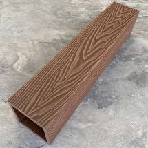 Столб для ограждения из ДПК EasyDecking, Wood-X, Коричневый