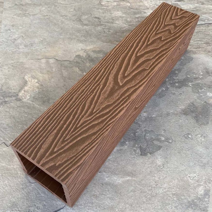 Столб для ограждения из ДПК EasyDecking, Wood-X, Коричневый купить в Тольятти