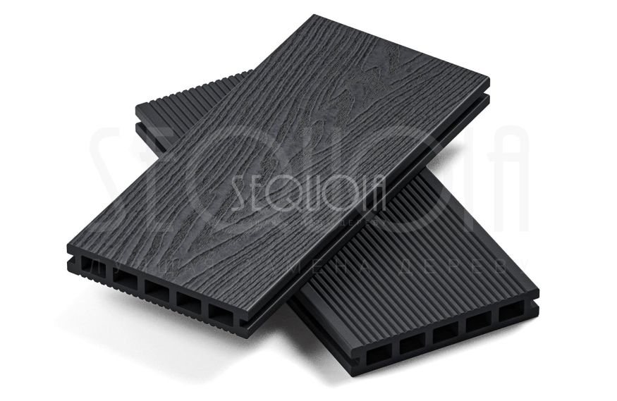 Доска террасная ДПК 3D SEQUOIA Evolution WOOD BLACK купить в Тольятти