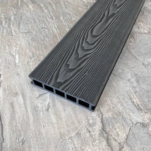 Террасная доска ДПК Latitudo, Euro 3D, Графит купить в Тольятти
