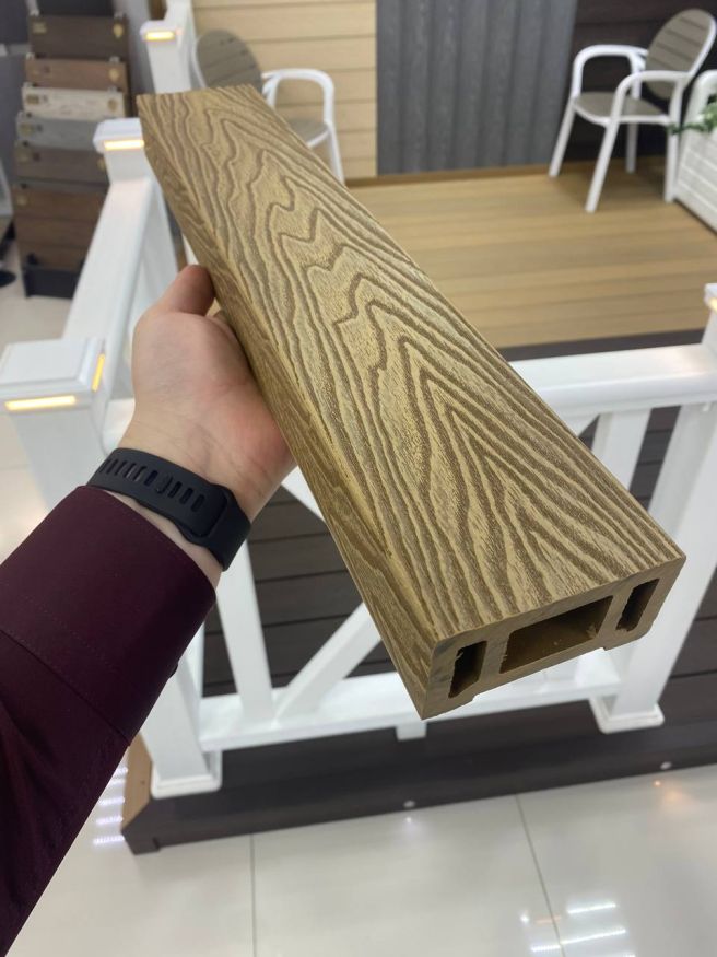 Перила для ограждений из ДПК EasyDecking, Wood-X, Дуб купить в Тольятти