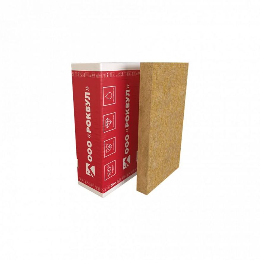 Утеплитель Rockwool ФАСАД БАТТС Д Оптима 150х600х1200/2шт/1.44м2/0.216м3 (32упак/палл) Rockwool купить в Тольятти