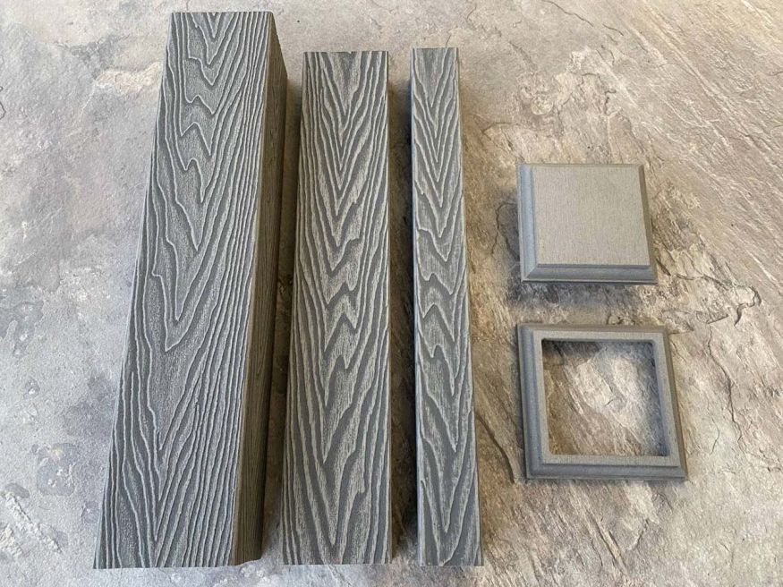 Балясина для ограждений из ДПК EasyDecking, Wood-X, Серый купить в Тольятти
