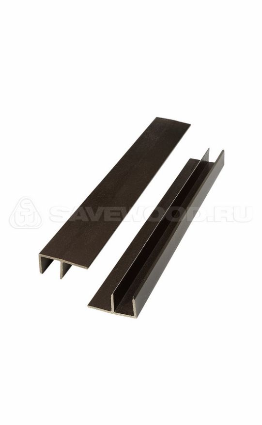 F-профиль ДПК Savewood, Темно-коричневый купить в Тольятти