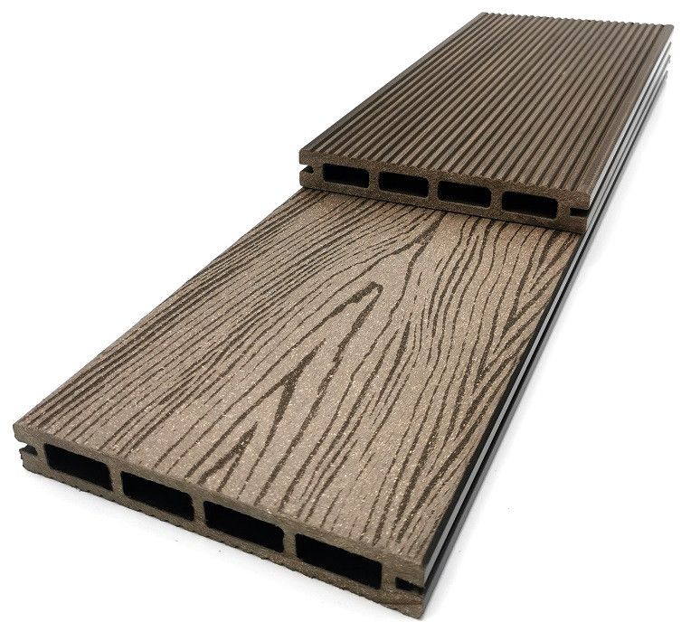 Террасная доска NanoWood «Lite» ECO Шоколад купить в Тольятти