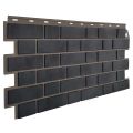 Фасадная панель FineBer, Кирпич облицовочный 3D, Мокрый асфальт купить в Тольятти