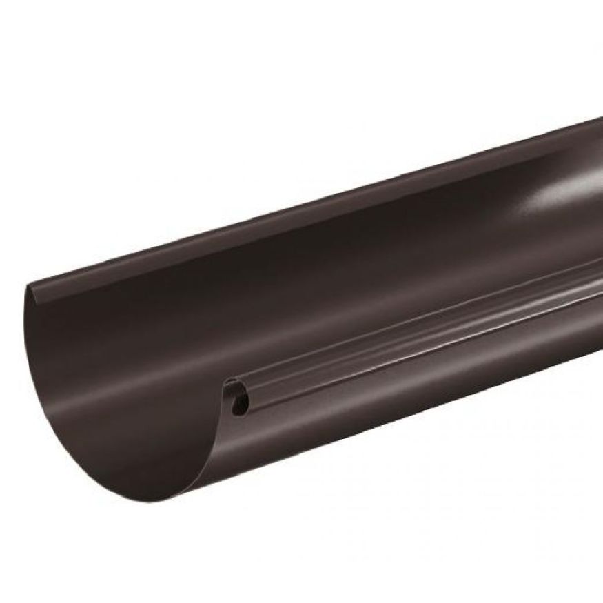 Водосточный желоб Aquasystem RR 32, тёмно-коричневый, 3.00 м, 125/90 купить в Тольятти