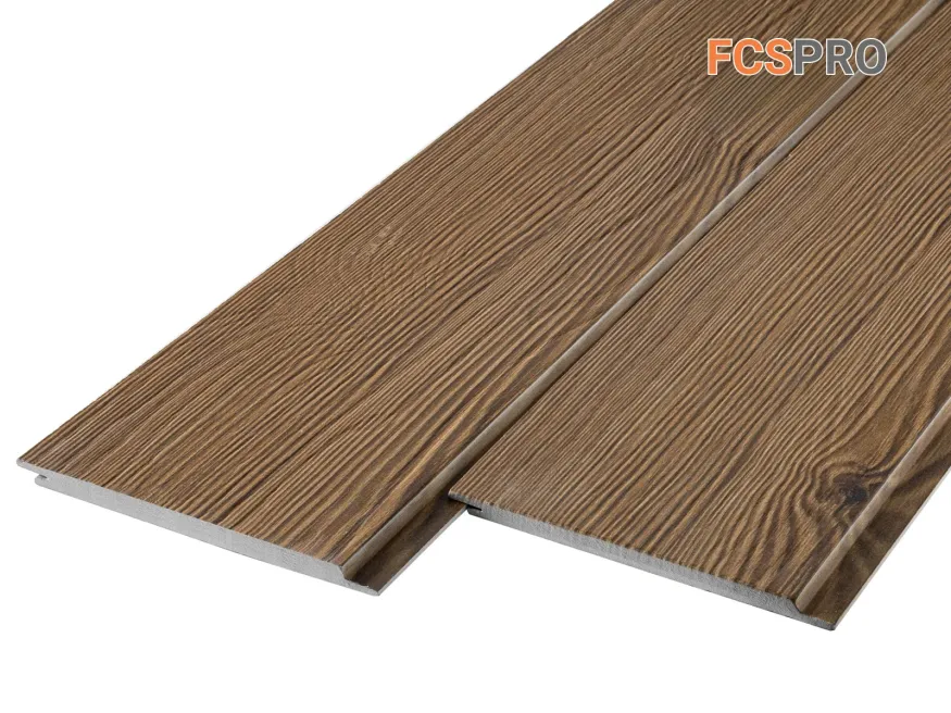 Фиброцементная панель FCSPRO Decor Wood Click Масляная лиственница купить в Тольятти