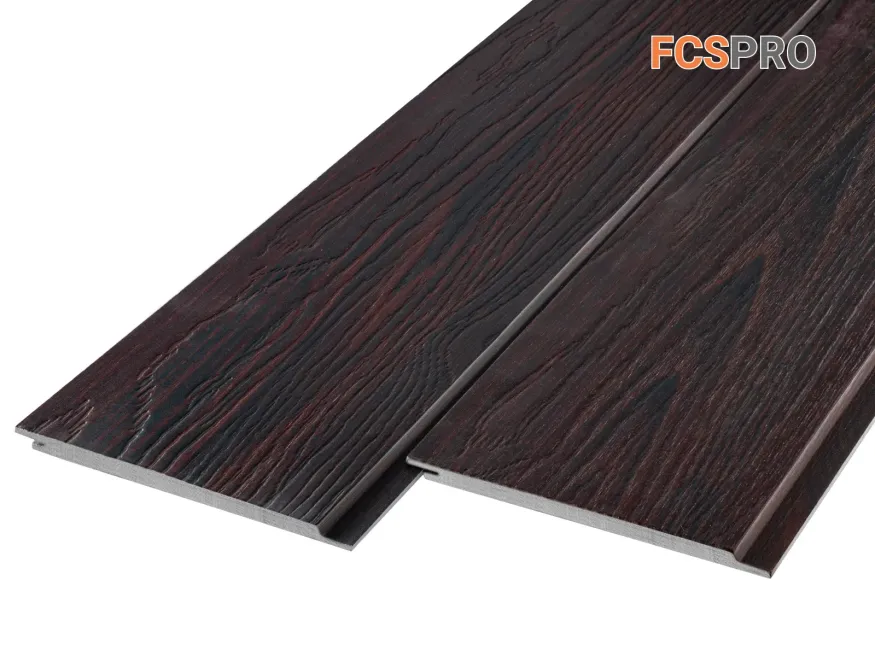 Фиброцементная панель FCSPRO Decor Wood Click Обожженное дерево купить в Тольятти