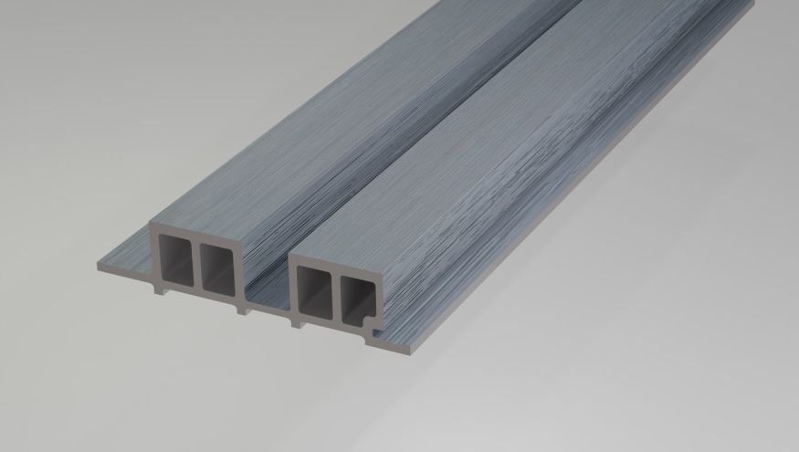 Реечная панель Woodwex, Lines, Light gray купить в Тольятти