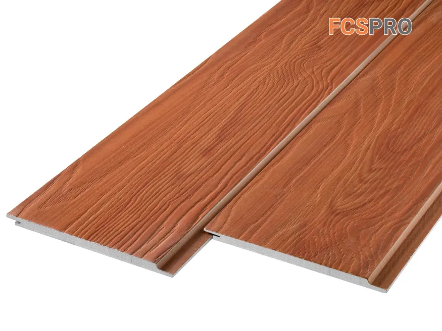 Фиброцементная панель FCSPRO Decor Wood Click Термо береза купить в Тольятти