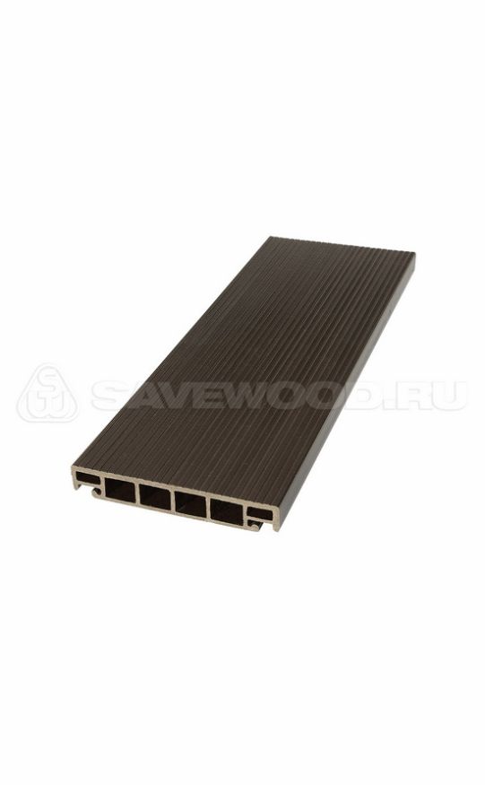 Террасная доска SaveWood, SW Salix, Темно-коричневый купить в Тольятти