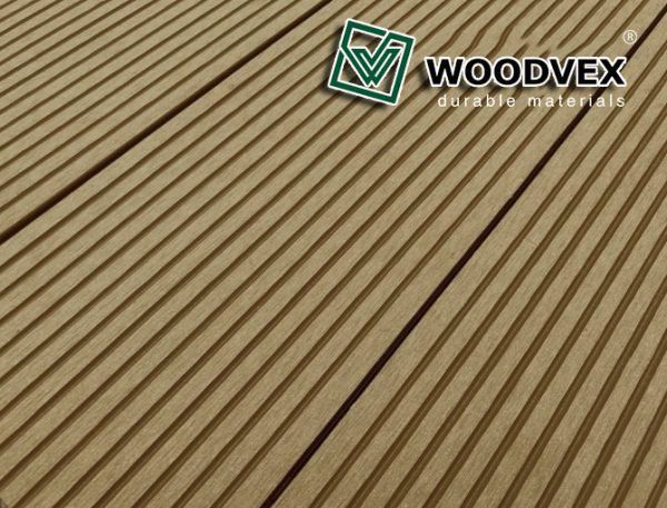 Террасная доска WOODVEX Select из ДПК цвета Кофе купить в Тольятти