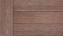 Террасная доска ДПК Outdoor 3D сплошная STORM/OCEAN BROWN коричневая смешанная