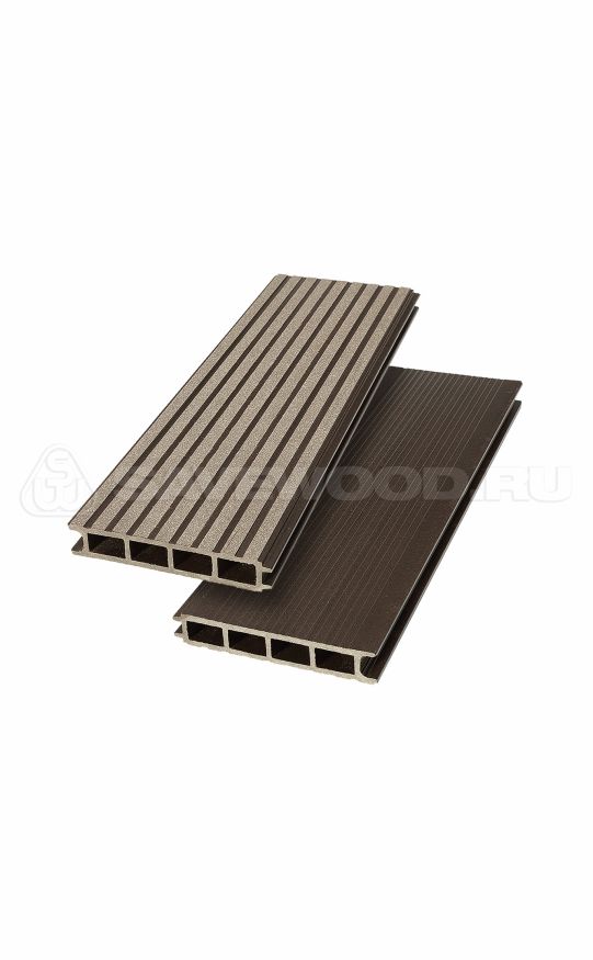 Террасная доска ДПК SaveWood, SW Ulmus, Темно-коричневый купить в Тольятти