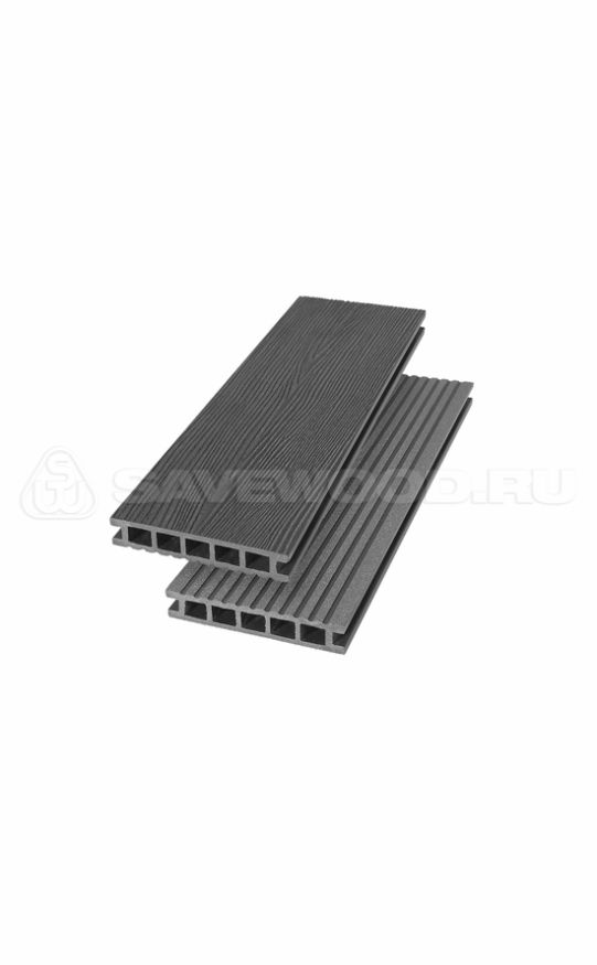 Террасная доска ДПК SaveWood, SW Ornus (R), Графит купить в Тольятти